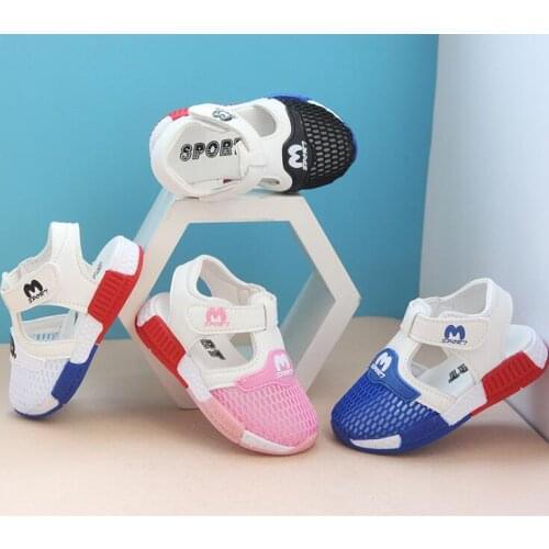 Sport Pu Leather Baby Boys Sandals Brand Open Toe Toddler Boys Sandals Summer New Kids Shoes Sandals for Boys Girls