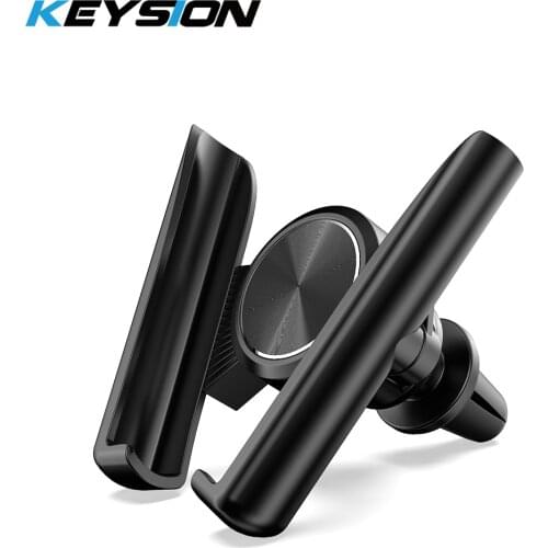 KEYSION Universal Car Phone Holder Long Holder Phone in Car Air Vent Mount Car Holder Stand for iPhone Samsung Xiaomi Huawei LG