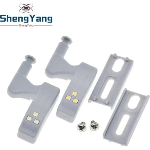 Universal Inner Hinge Led Sensor Lamp 0.3w Cabinet Wardrobe Cupboard Door 3 Leds Night Light Auto Switch On/off Bulb