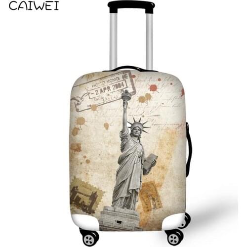 Waterproof Dustproof Travel Luggage Suitcase Protective Cover for Trunk Case Apply to 18''-30'' Suitcase Cover Elastic Perfectly
