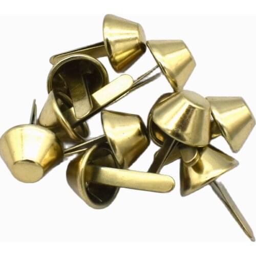 Studs Nailhead Flat Cone Rivet Claw Spike Iron Bronze Making Hardware Purse Handbag Craft Bag Leather DIY Accessories Supplies