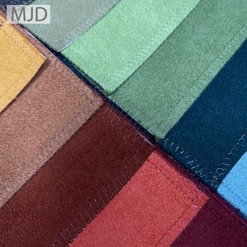 Suede Upholstery Fabric 100% Pure Microfiber For Sofa Pillows Home Decoration Kid Friendly