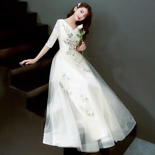 Gold Evening Dresses long for senior graduation party prom gown 2019 Formal dress gown Vestido De Noiva special occasion dresses