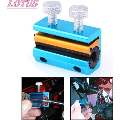 1PCS Motorcycle aluminium cable lube tool lubrication wire oiler brake line Throttle Clutch Brake Cable Tool motorcycles parts