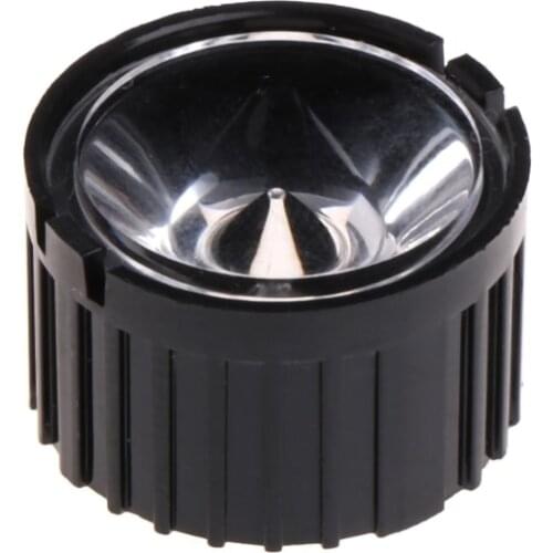 10 Pcs 5/15/30/45/60/90/120 Degree Lens Reflector Collimator w/ Holder For 1-5W LED