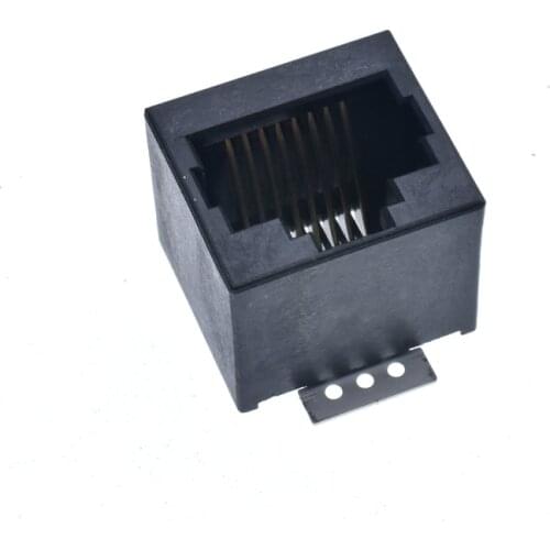 5PCS RJ45 SMD network socket 8P8C 180 degree vertical network port Connector