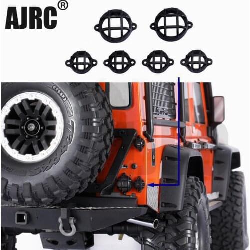 AJRC ABS protective lampshade for 1/10 Rc tracked car guard Traxxas Trx4 TRX-4 rear lamp cover reversing light protection cover