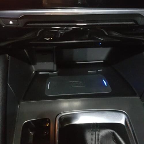 For Mazda 6 Atenza 2015 2016 2017 2018 15w fast QI wireless charger phone adapter fast charging plate phone holder for iPhone 11