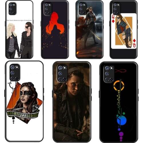 Commander Lexa The 100 Phone Case For OPPO A53 A31 A9 A5 2020 Reno 2 Z A1K A3S A5S A15 A52 A72 A83 A91 A93 Cover