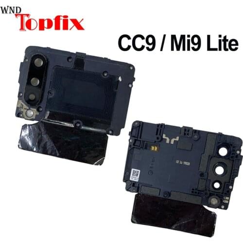 For Xiaomi Mi CC9 Antenna Cover Mainboard Shield Door Housing Case with Camera Lens For Xiaomi Mi9 lite Antenna Cover