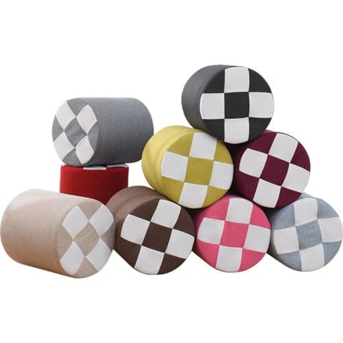 Small wooden stool fashionable living room childrens sitting block art small bench home stools kids furniture couch leather