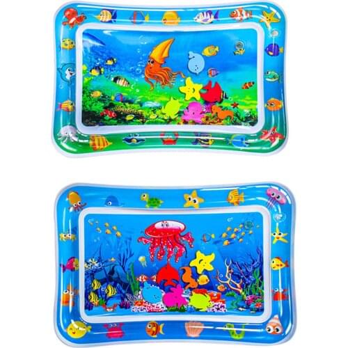 Summer Inflatable Water Mat For Babies Safety Cushion Ice Mat Early Education Baby Toys Play Summer Toys