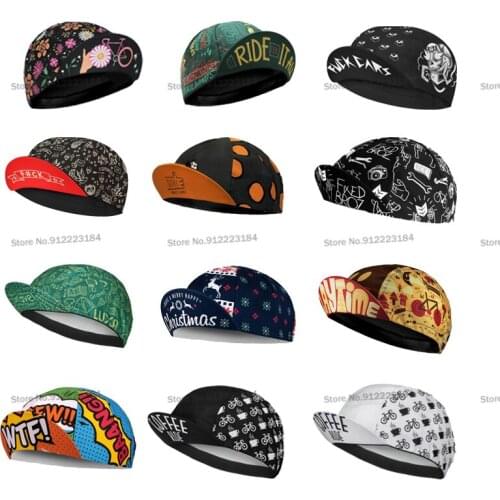New Cycling Cap Funny Road Bicycle Hat Breathable Bike Headwear Men and Women Gorra Ciclismo
