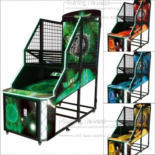 2019 New Amusement Equipment Indoor Coin Operated Street Basketball Arcade Game Machine For Teenagers Adults
