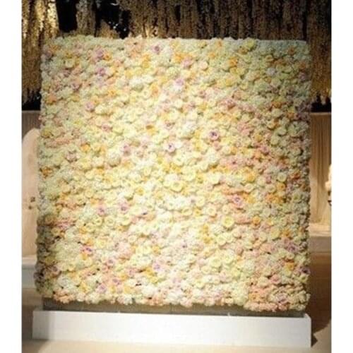 New Fashion Wedding Flower Wall with Stand Black Iron Folded Pipe Flower Frame For Wedding Party Decoration Supplies