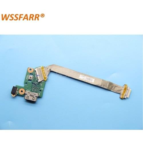 Original FOR ASUS N56JN N56V N56VV N56VM VGA PORT BOARD & CABLE 60NB04Z0-I01020-200 100% tested ok