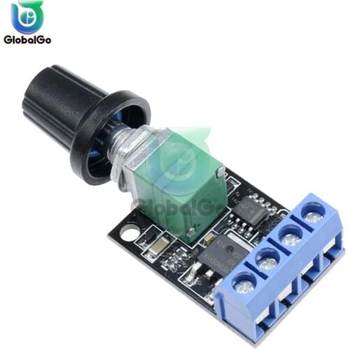 PWM DC Governor 10-14kHz 10A 5V-16V DC Motor Speed Controller Governor Speed Regulator LED Dimmer Speed Control Home Light