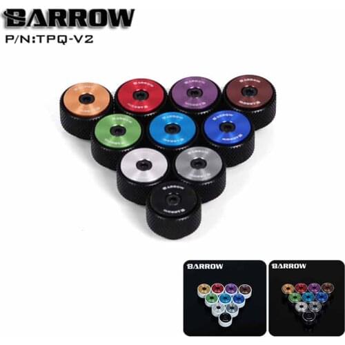 Barrow TPQ-V2 Manual Exhaust Valve,Black/White/Silver Ring,Multipurpose Fitting,Multicolor New CD pattern