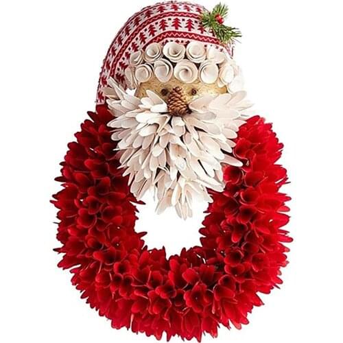 Santa Claus Waterproof Wall Stickers Window Glass Decal DIY Xmas Decoration