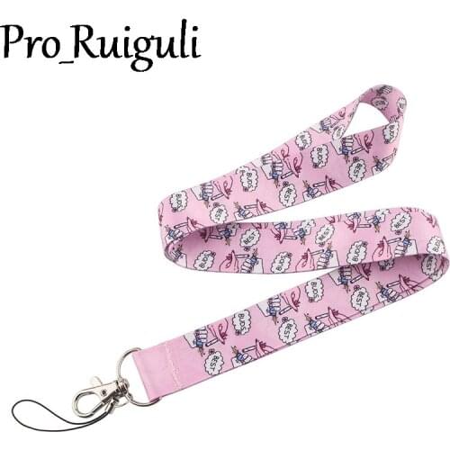 Best Friends Lanyard for Keys Phone Cool Neck Strap Lanyard for Camera Whistle ID Badge Cute webbings ribbons Gifts