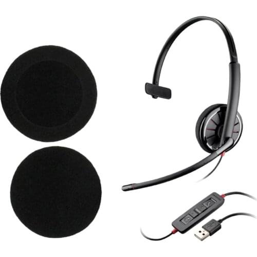 10pcs Ear pads Replacement soft Foam Ear Pad Cushions For -Plantronics Audio 310 470 478 628 626 Headphone