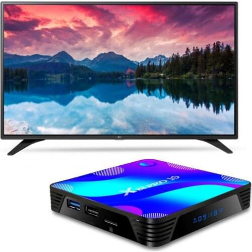 2021 New X88 Pro RK3318 4K Dual Band For Android 10.0 HD Media Player TV Set Top Box 16GB/32GB/64GB Smart TV Box