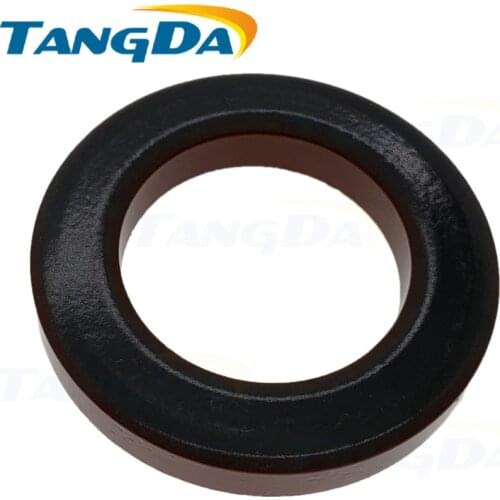 T300 -2 Iron powder cores T300-2 OD*ID*HT77*49*13mm AL=11.4nH/N2 10uo Iron dust core Ferrite Toroid Core Coating Red gray A