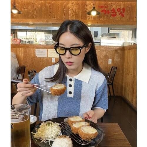 Women T-shirt 2021 Spring and Summer New Style Ladies Short-sleeved Knitted Pullover T-shirt