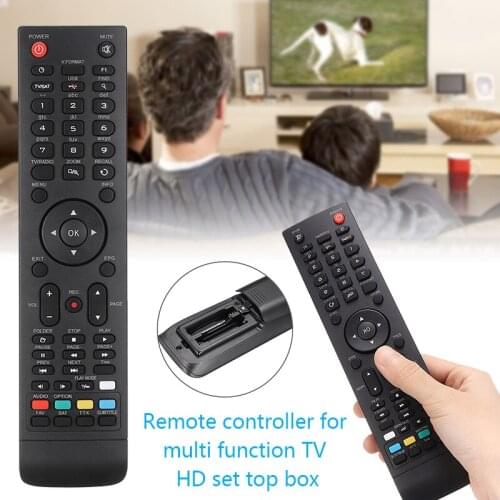 1pc Multifunction Black Remote Controller Replacement Remote Control Fit For Amiko Micro Mini HD/SHD Series TV Box Mayitr
