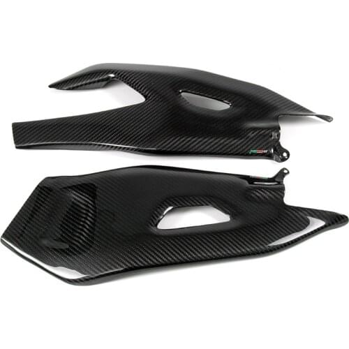 100% Real Carbon Fiber Swingarm Cover Protector Fairing For YAMAHA R1 2015 2016 2017 2018