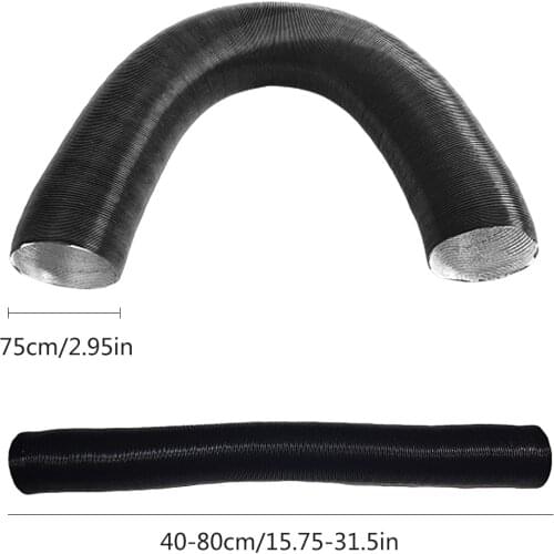 75mm Car Air Heater Ducting Pipe Hose Line for 2KW diesel air heaters Diesel Parking Heaters For Webasto/Dometic/Planer