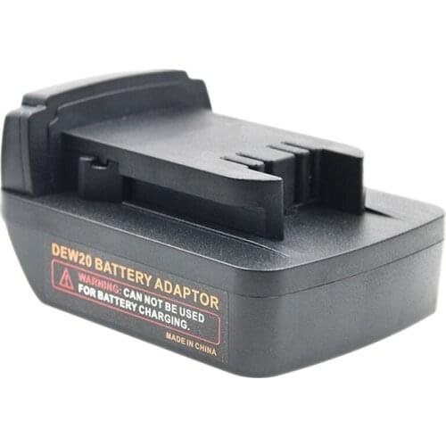 Battery Adapter for Dewalt DCB200 DCB205 Li-Ion Battery to for M18 Battery Adapter Current Converter