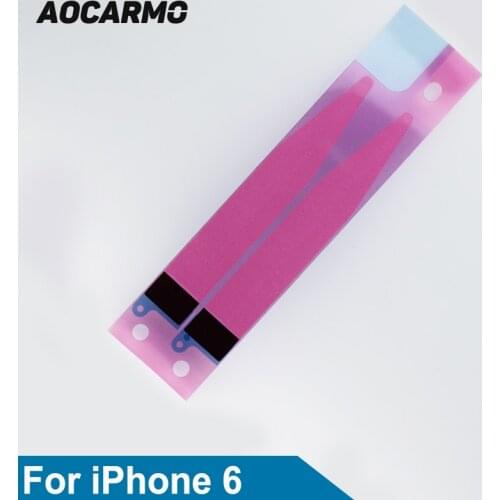 Aocarmo Battery Adhesive Glue Tape Anti-static Sticker Sticky Strip For iPhone 6 4.7" Replacement