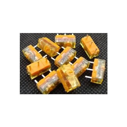 FREE SHIP 200PCS /LOT New Original TTC dustproof gold series mouse micro switch 3 Pin gold contactor 30 million clicks lifetime