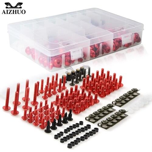 Motorcycle Fairing Bolts Screws Body Spring Bolts For HONDA CB250F CB600F CB900F CB1300 Hornet 900 600 CBR900RR CBR 900RR