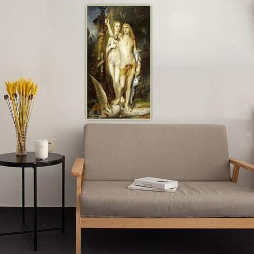 Jason and Medea by Gustave Moreau Canvas Art Oil Painting Artwork Aesthetic Picture Poster Wall Hanging Decor Home Decoration