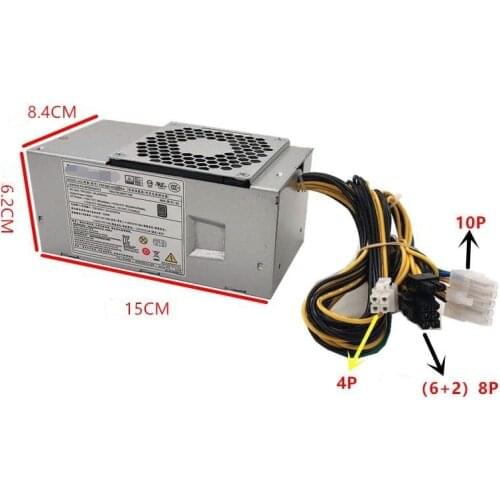 FSP500-20TGBAB for LENOVO M310 M410 M415 M510 M610 TFX power supply