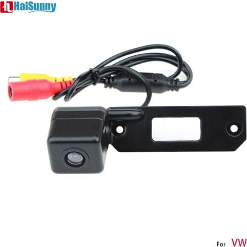 HaiSunny CCD Reversing Backup Rear View Camera For Skoda Superb VW Touran Passat Jetta Caddy Golf Plus Multivan T5 Transporter