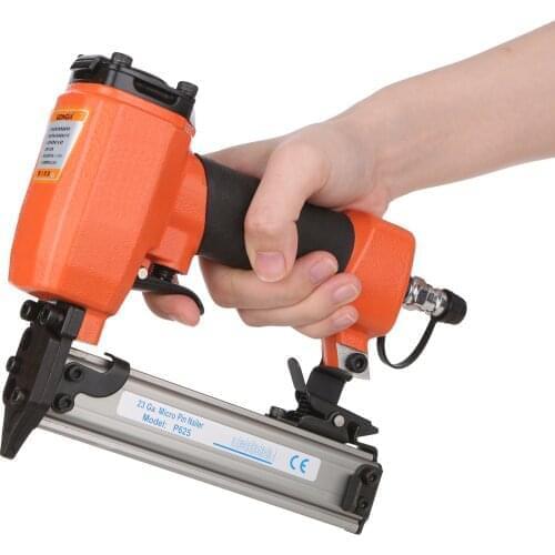 23 Gauge Nail Gun Mini Pin Nailer Air Nailer Pneumatic Finishing Stapler Air Powered Nail Gun for Woodworking Decoration