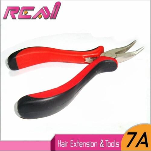 Bend Tip Plier DIY Hair Plier Tool Clip Plier For Micro Rings/Links/Beads & Feather Hair Extension