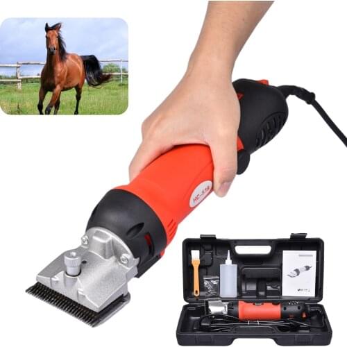 Professional Horse Clipper Heavy Duty Pet Trimmer Set For Horse Horse Goat Pony Cattle And Large Dogs Hair Clippers With 6 Speed
