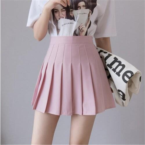School Uniform Girls Skirts Performance Pleated Skirt Solid Children Clothes Baby Toddler Teenager Kids Bottoms 11 18 20 Years