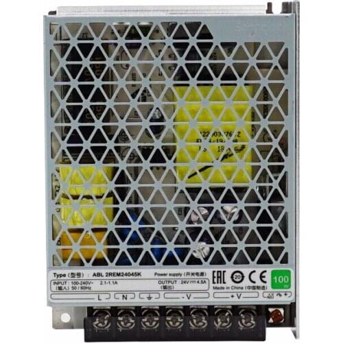 Schneider Electric ABL2REM24045K switching mode power supply ABL2 input single-phase 100-240VAC 100W output 24VDC 4.5A