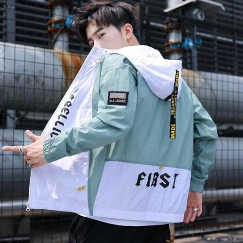 Sun Protection Clothing Mens Summer Light And Thin Breathable Sports Tide Version Of Fishing Sun Protection Clothing Mens Jack