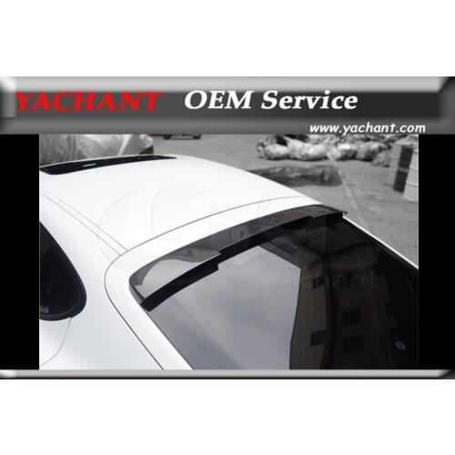 Car-Styling FRP Fiber Glass Rear Roof Spoiler Fit For 2014-2016 Panamera 970.2 Roof Spoiler Wing