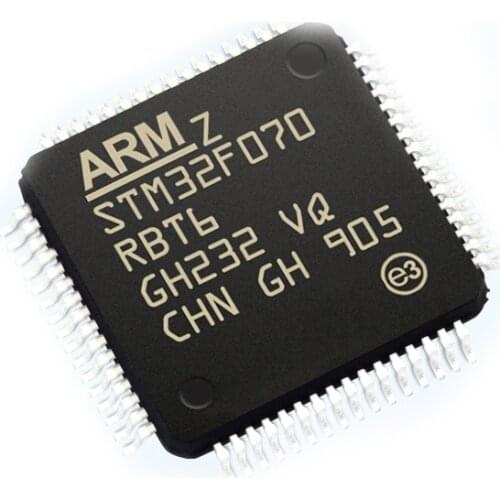 STM32F070RBT6 LQFP64 32-bit embedded microcontroller original authentic new spot