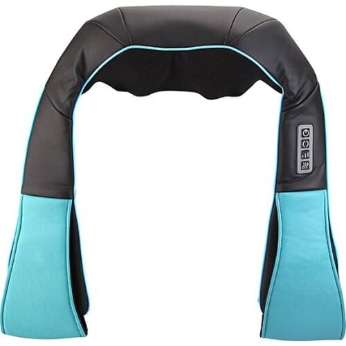 U Shape Electrical Neck Massager Shawl Roller Heat Massage Electric Pain Shoulder Multi-function Massagem