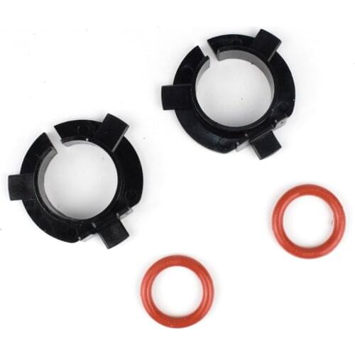 2PCS H7 LED Headlight Bulb Adapter Black Retainer Case for Hyundai Sonata Tucson h7 Adapter for Kia K4 K5 Sorento Headlights