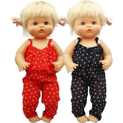 2020 New summer fashion suit doll Clothes Fit 42cm Nenuco Doll Nenuco su Hermanita Doll Accessories