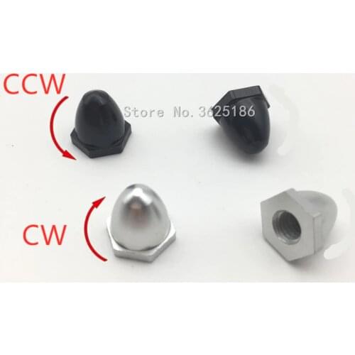 4pcs 5mm 6mm M5 M6 CW CCW Propeller Fixed Adapter Nut Cap for 920kv 1806 2204 2205 2206 2212 2312 Brushless Motor